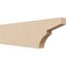 Ekena Millwork 2in. W x 6in. H x 20in. L Monterey Woodgrain TimberThane Rafter Tail, Primed Tan RFTUR02X06X20MONRCPR - alternate 1